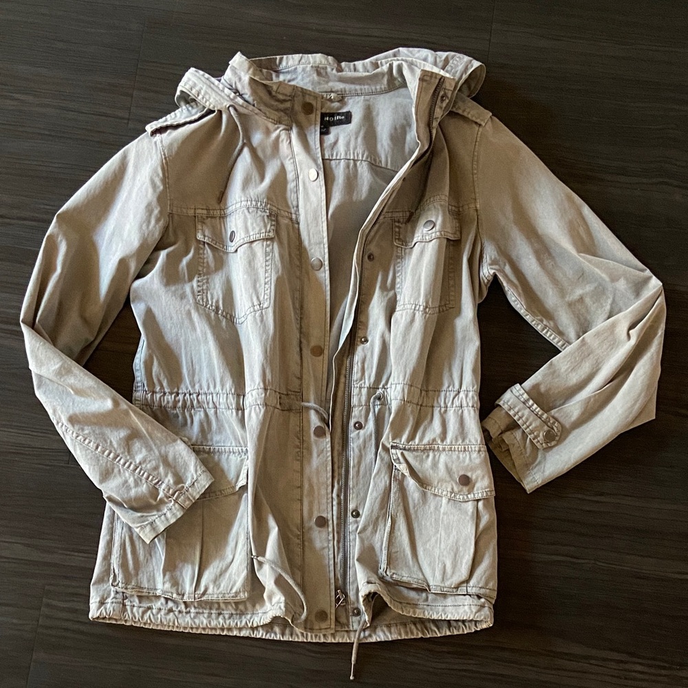 Nordstrom Gray Utility Jacket